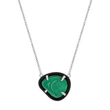 Katherine Black Enamel Pendant