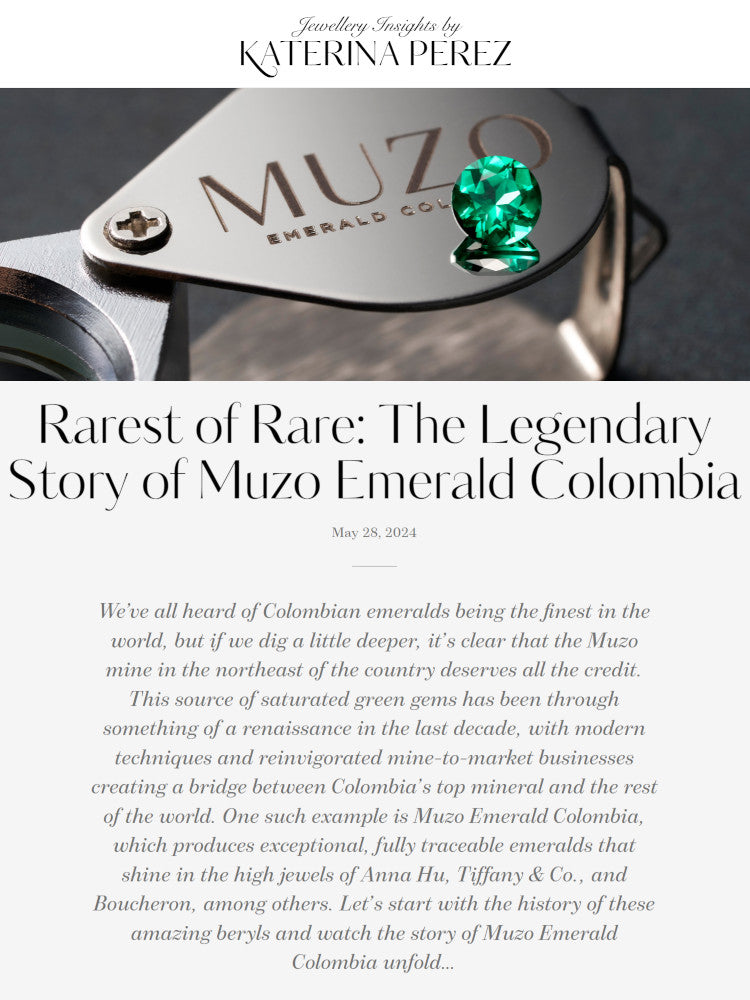 Katerina Perez - May 28, 2024 – Muzo Emerald Colombia