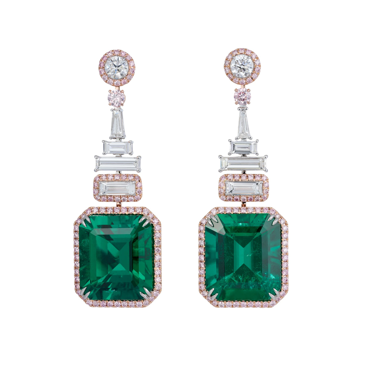 The Jasmine Earrings – Muzo Emerald Colombia