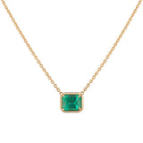Emerald Cut Pendant