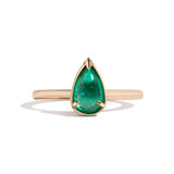 Stackable Pear Cabochon Ring