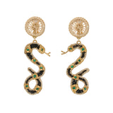 Mercedes Salazar Mystical Snake Earrings