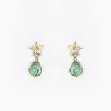 Mercedes Salazar Seeds of Life & Diamond Earrings